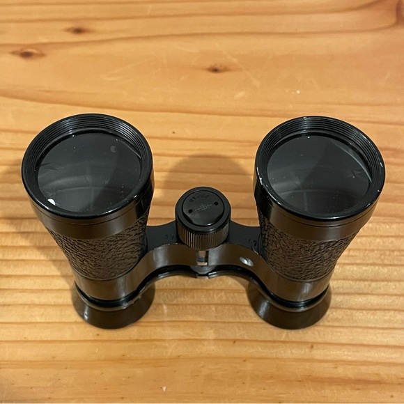VINTAGE SWIFT SCOUT BINOCULARS 4X,30 Model No. 800 Compact Size Made In Japan - Picture 5 of 10